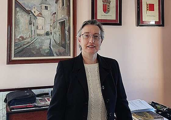 Alcaldesa de Fuentepelayo, Alba Sanz Tejedor.