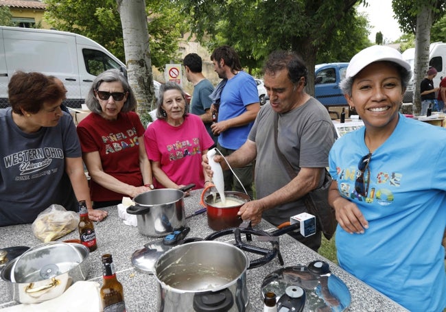 Preparación de una salsa con base de trufa de verano.