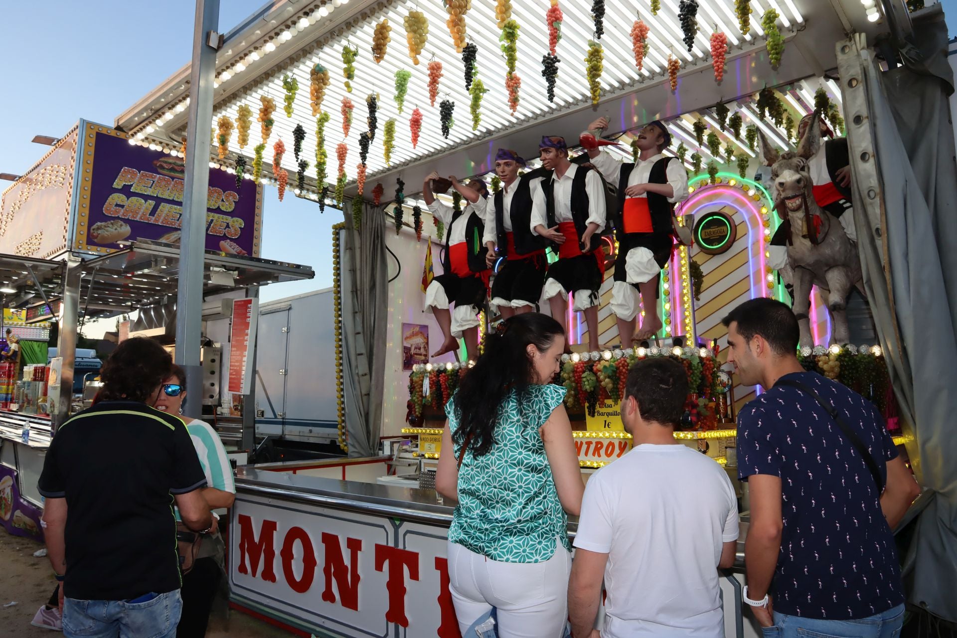 Fotografías del primer día de ferias en La Albuera