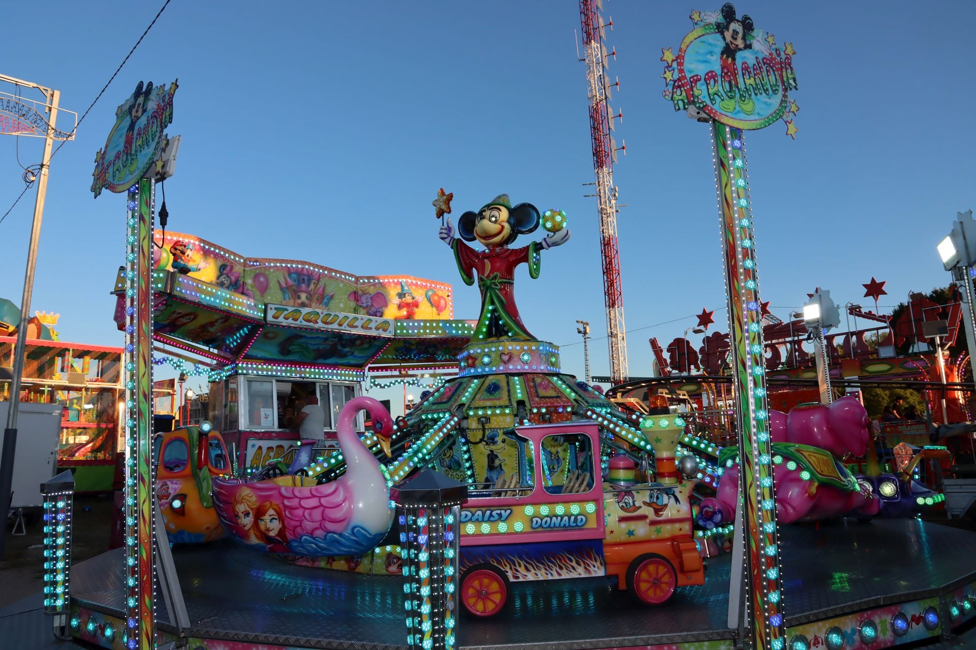 Fotografías del primer día de ferias en La Albuera