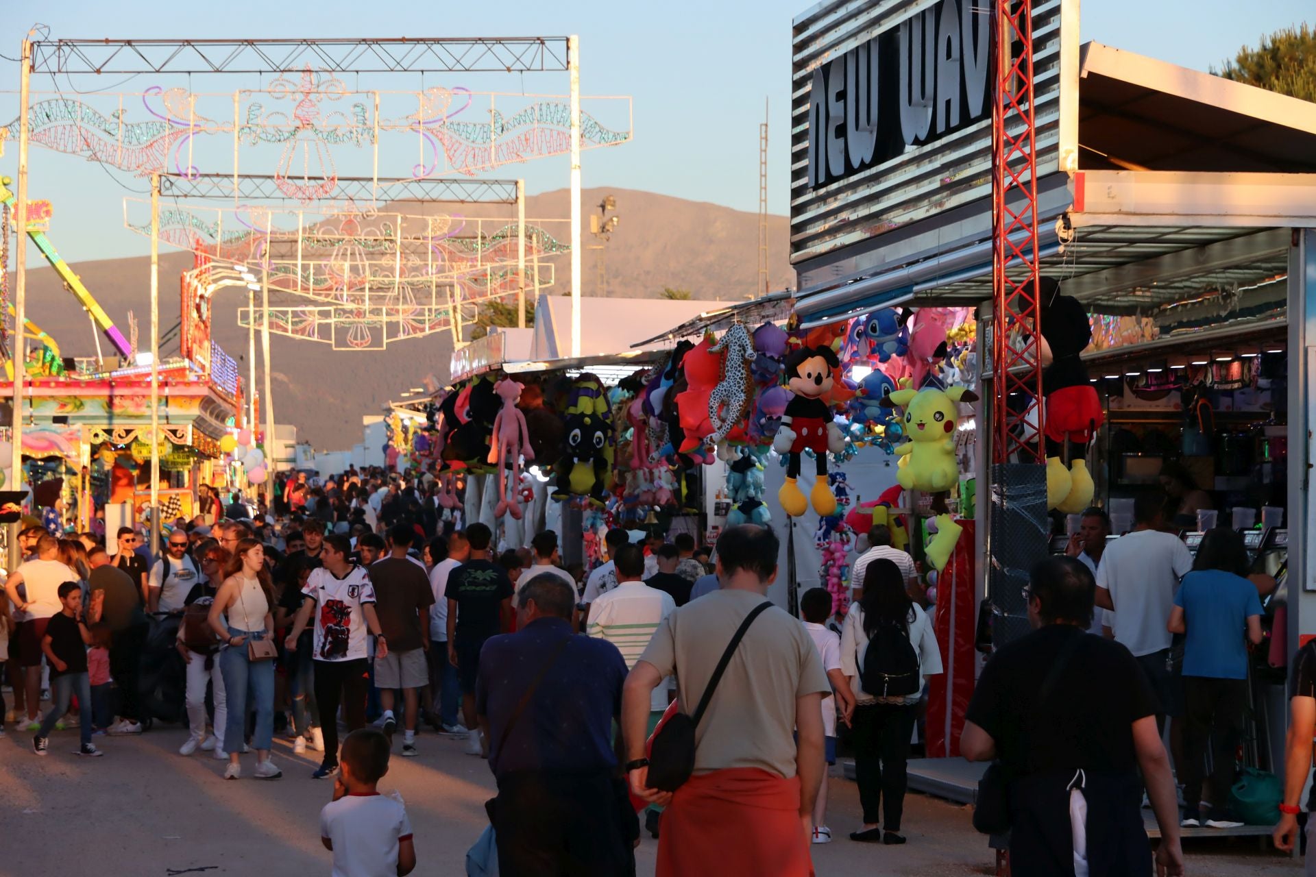 Fotografías del primer día de ferias en La Albuera