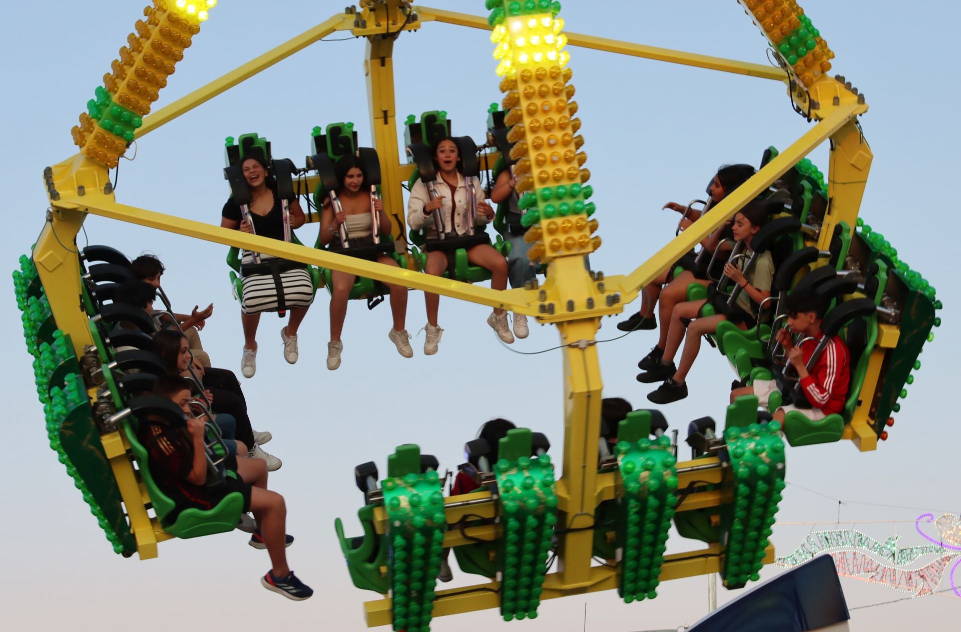 Fotografías del primer día de ferias en La Albuera