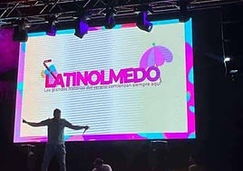 Escenario del festival LatinOlmedo.
