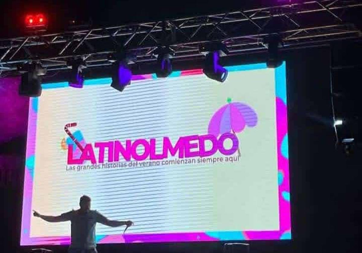 Escenario del festival LatinOlmedo.