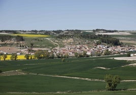 Panorámica de Castroverde de Cerrato.