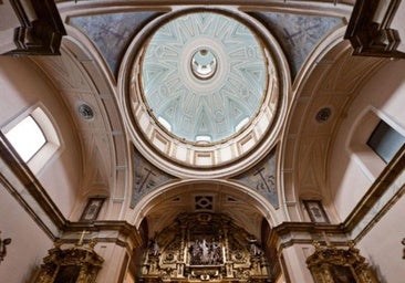 Así era la cúpula de la iglesia de la Vera Cruz que se ha desplomado