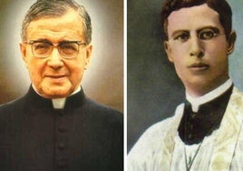 San Josemaría Escrivá de Balaguer y San José María Robles.