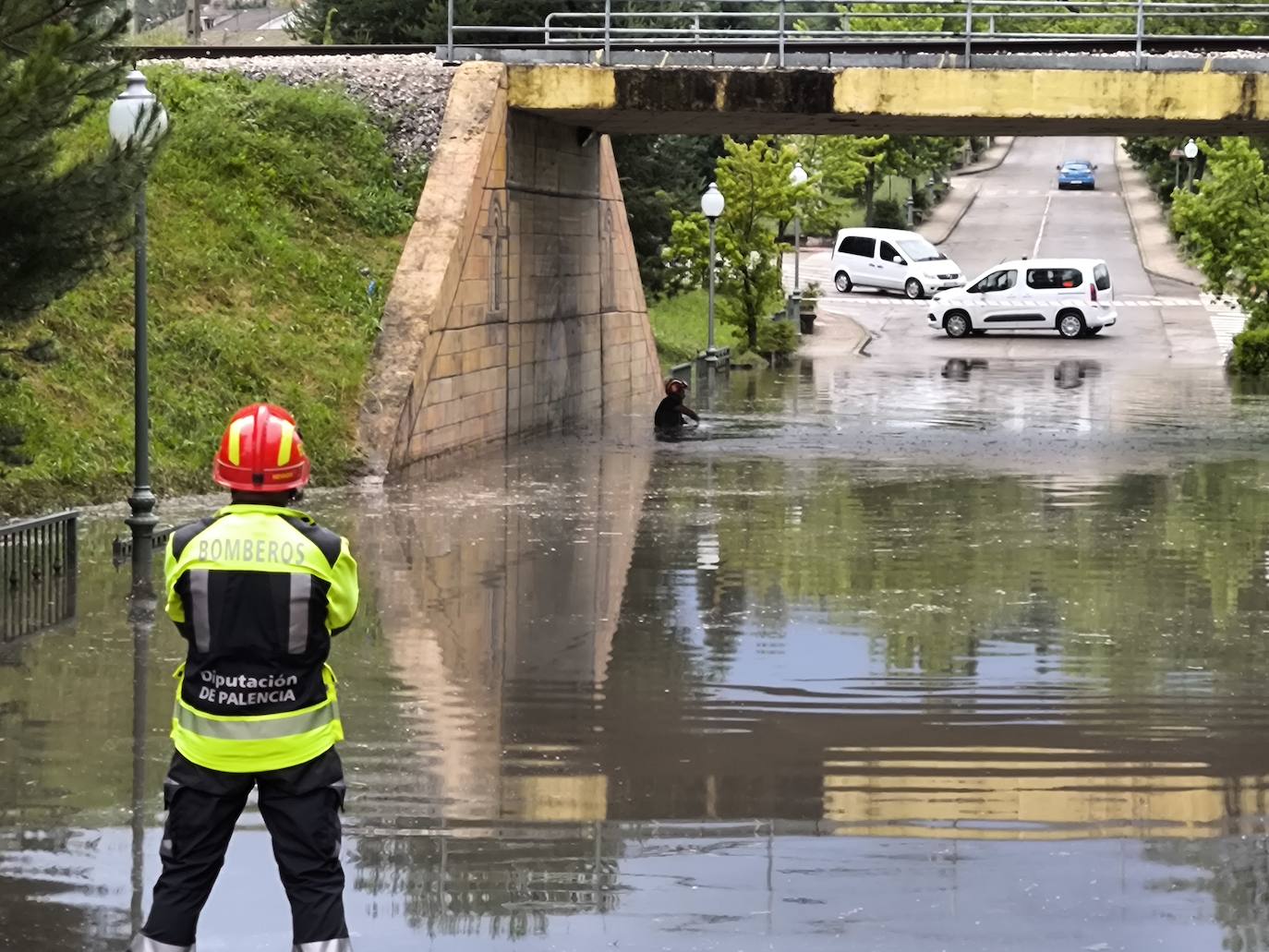 La inundación de Guardo en imágenes