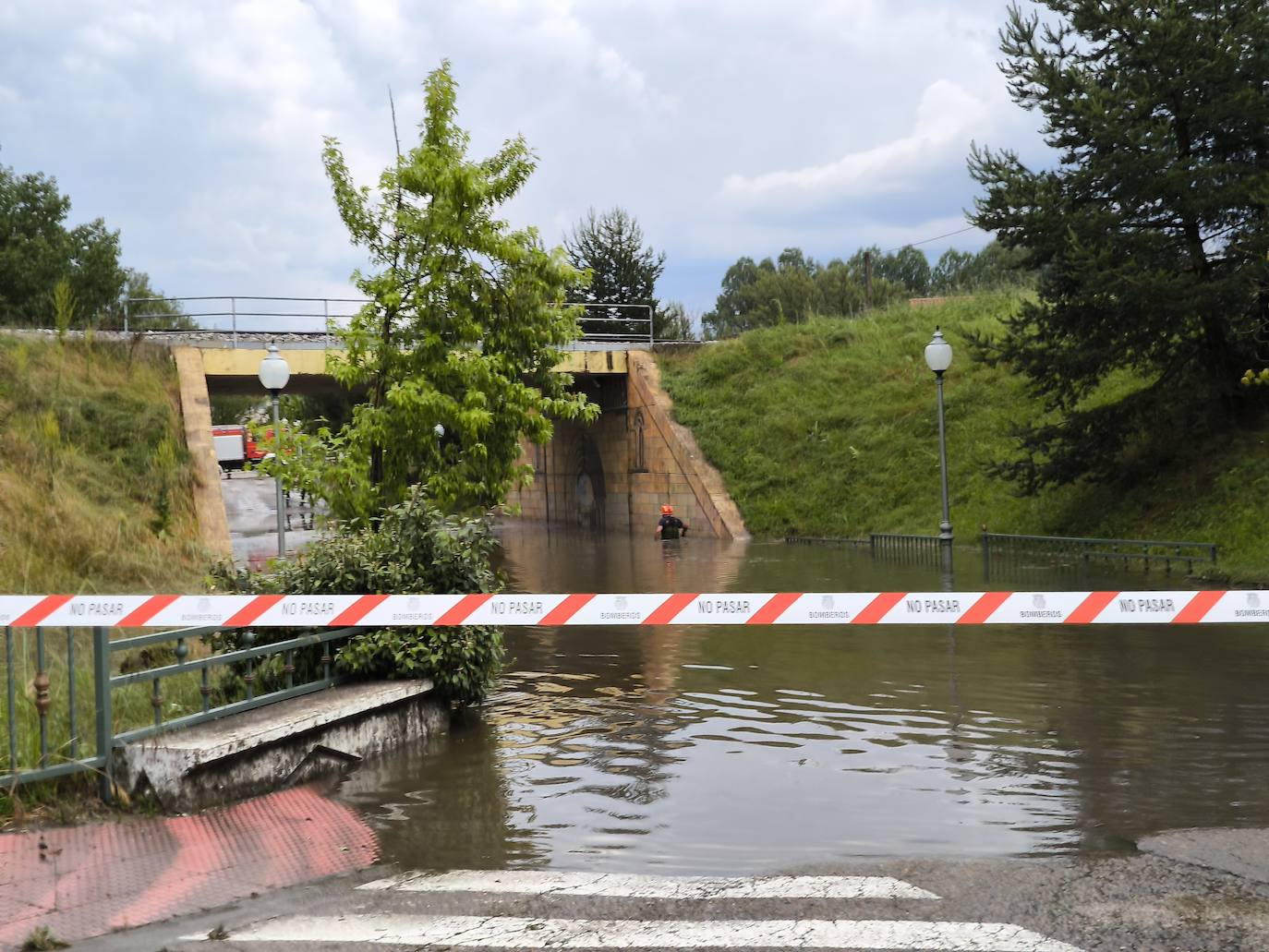 La inundación de Guardo en imágenes