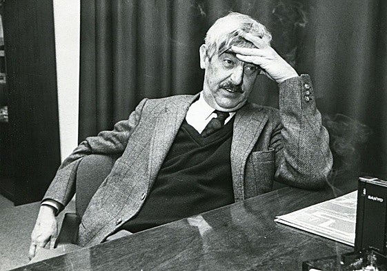 El escritor Juan Benet.