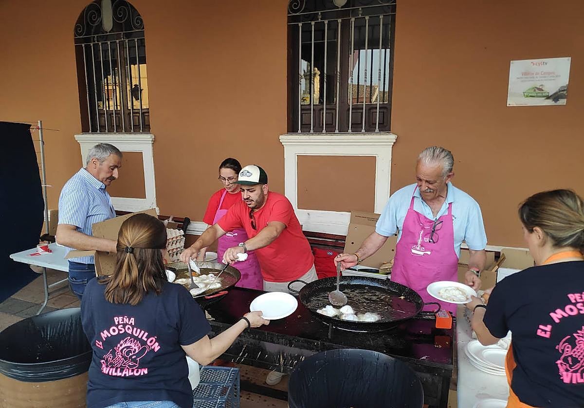 El huevo frito, protagonista este miércoles en Villalón de Campos.