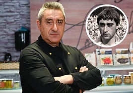 Jorge Alonso, en el establecimiento que regenta junto a la Catedral.