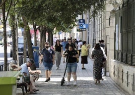 La calle de Miguel Íscar, la más burguesa de Valladolid