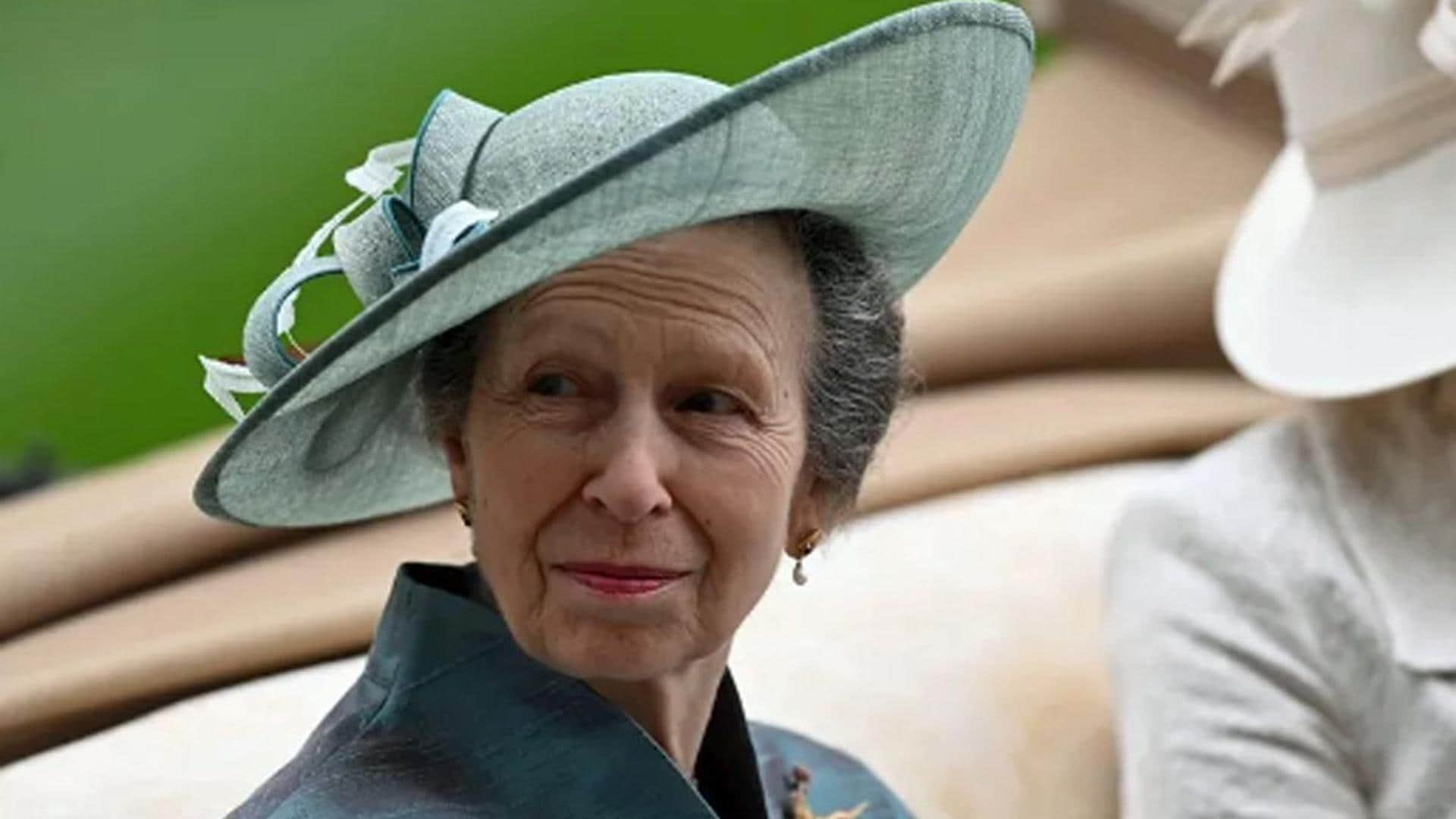 Princess Anne of England stays hospitalized after struggling an accident