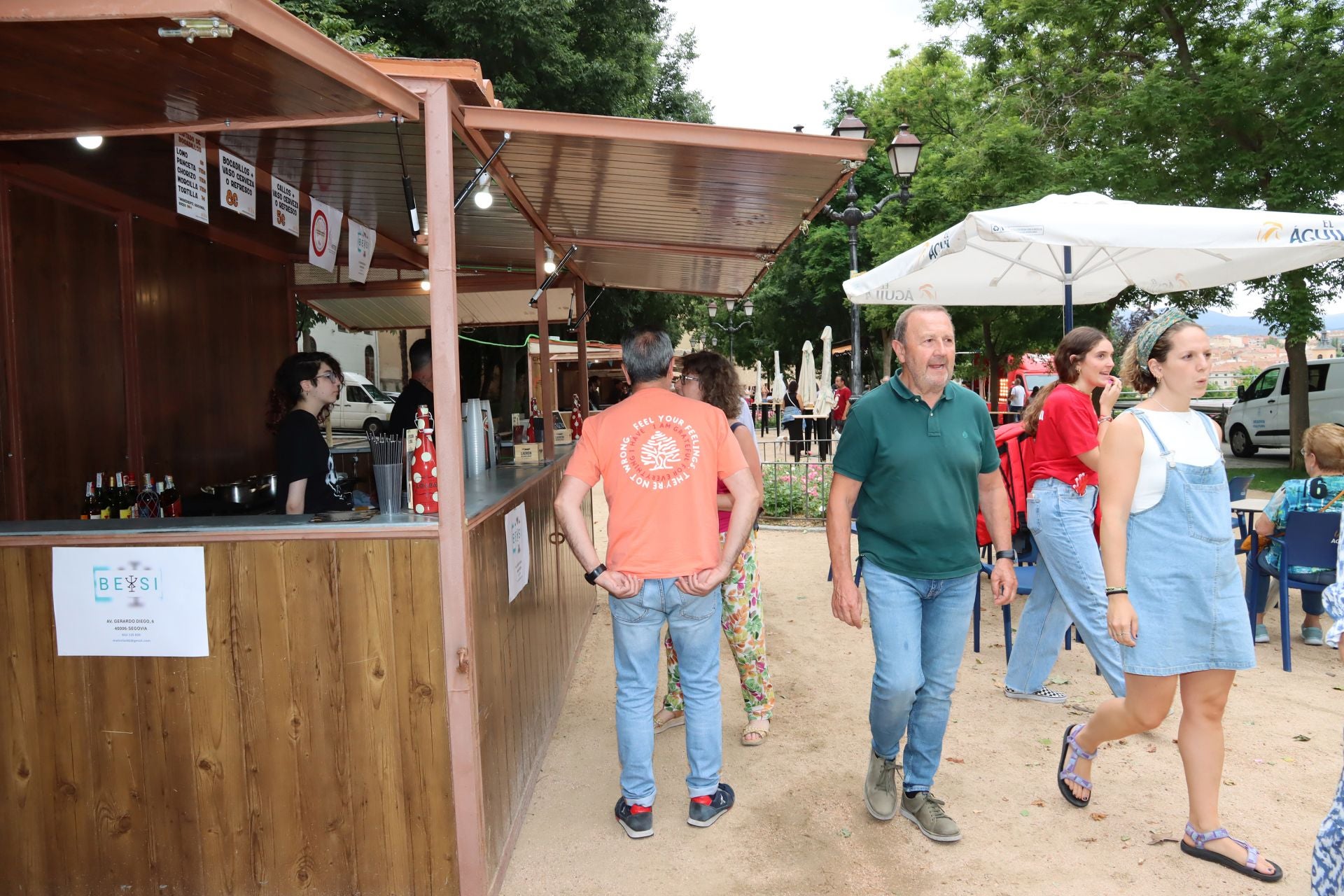 Fotografías de la inauguración de la Feria de Día de Segovia