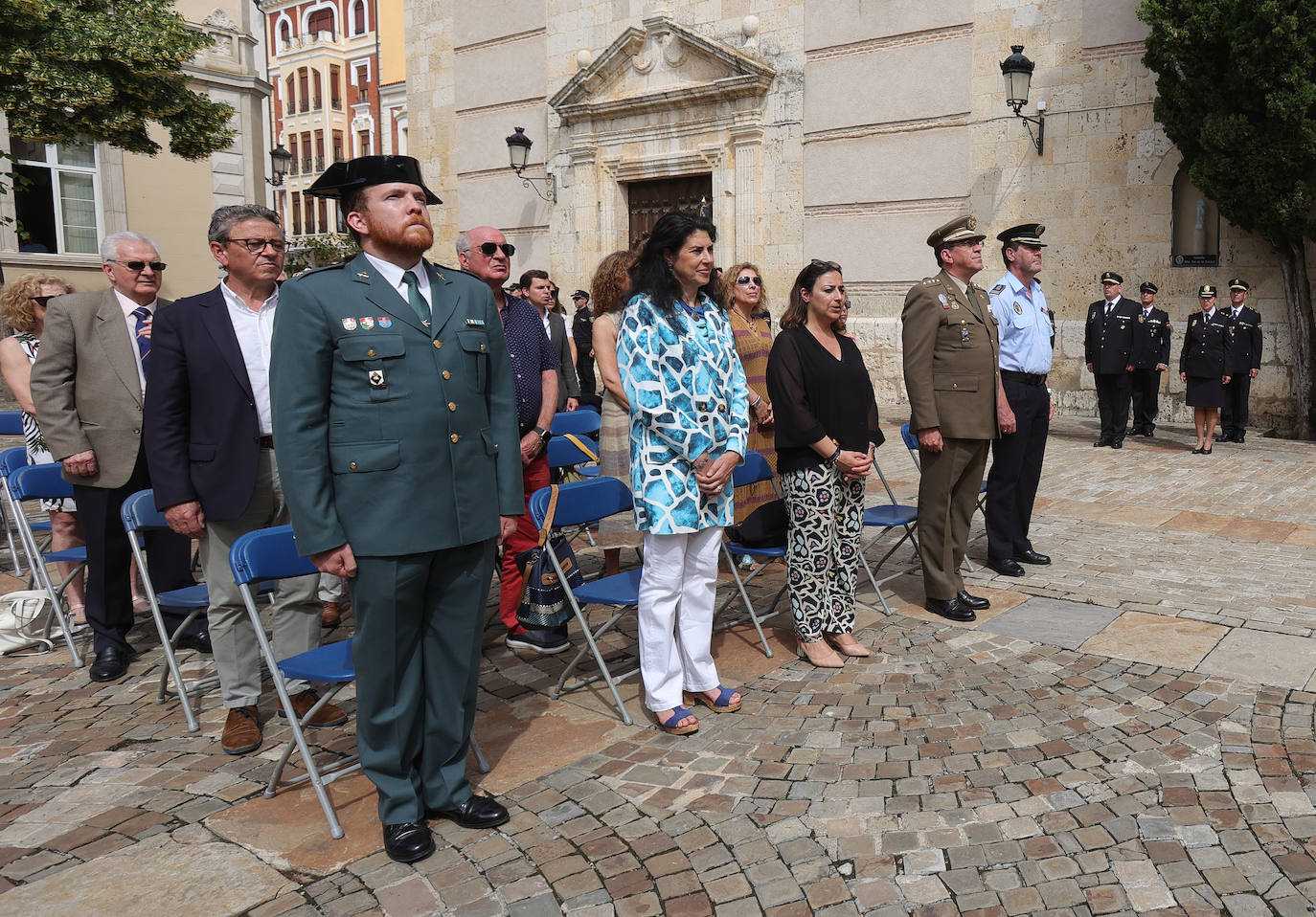 La Policía Nacional de Palencia homenajea a los agentes víctimas de terrorismo