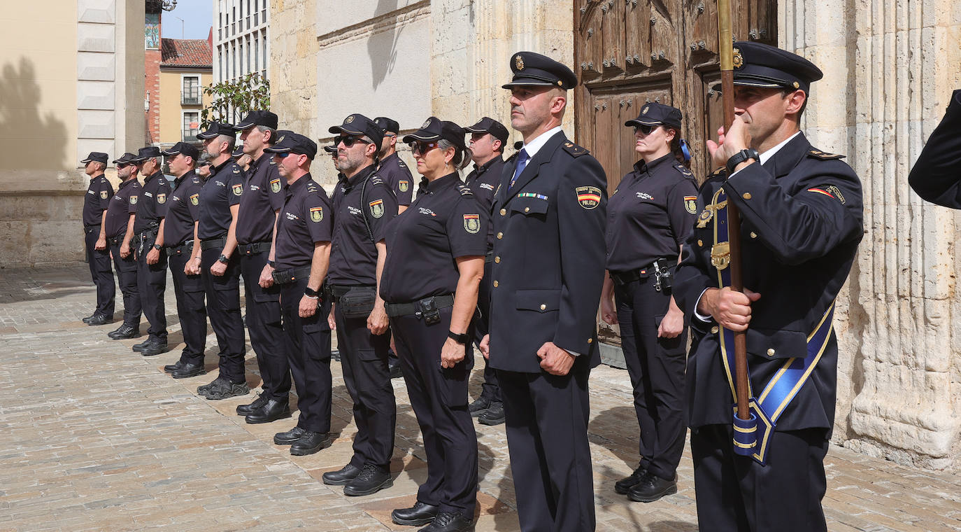 La Policía Nacional de Palencia homenajea a los agentes víctimas de terrorismo