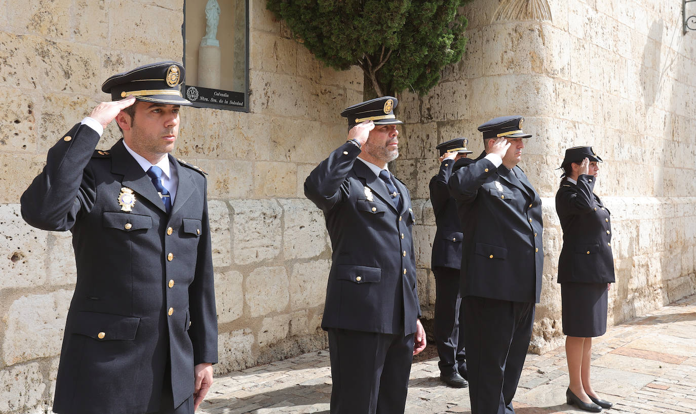 La Policía Nacional de Palencia homenajea a los agentes víctimas de terrorismo