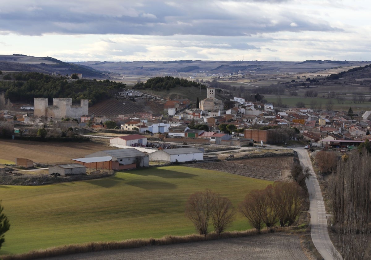Panorámica de Encinas de Esgueva.