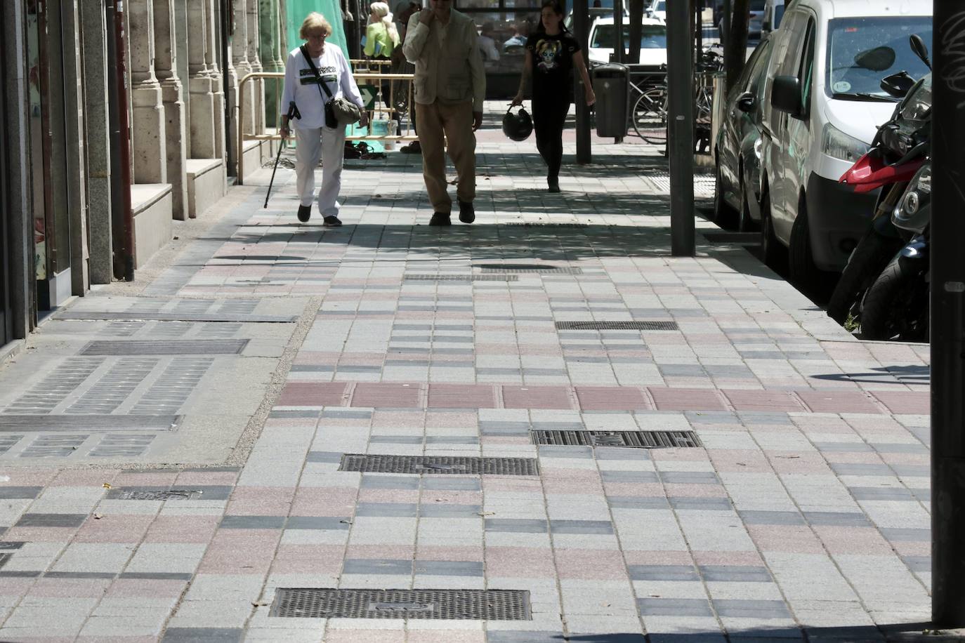 La calle de Miguel Íscar, la más burguesa de Valladolid