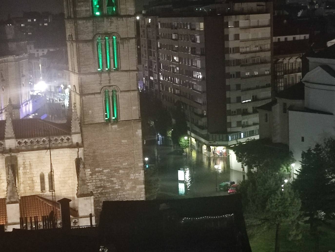 La tormenta en Valladolid, en imágenes