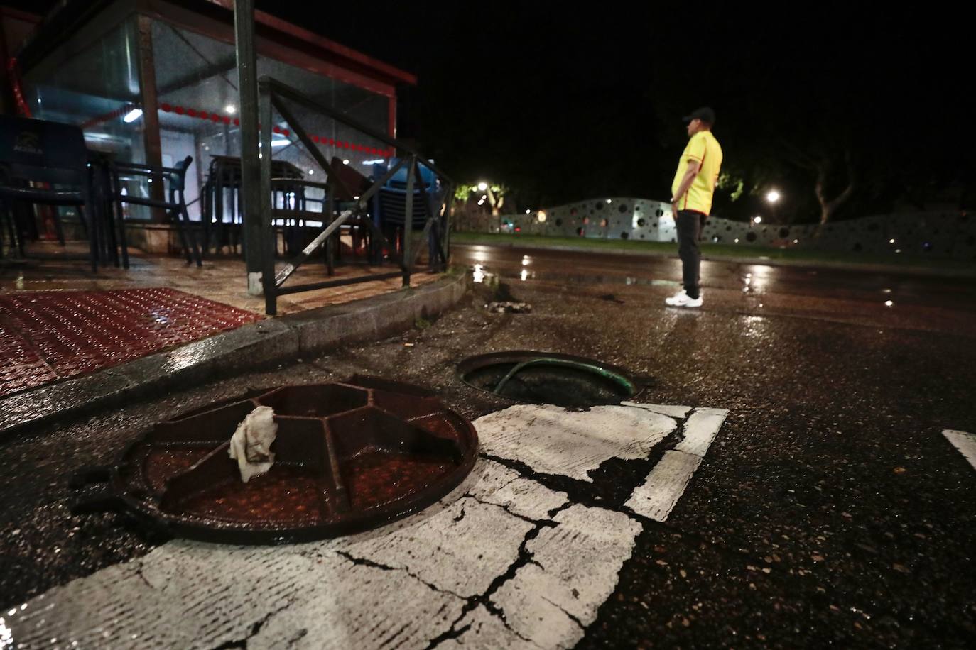 La tormenta en Valladolid, en imágenes