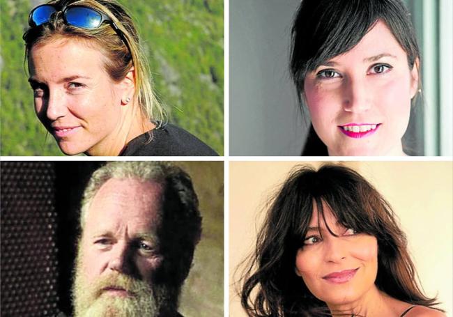 Odile Rodriguez de la Fuente, Belén Colomina, Frederik Takkenberg y Marta Fernández.