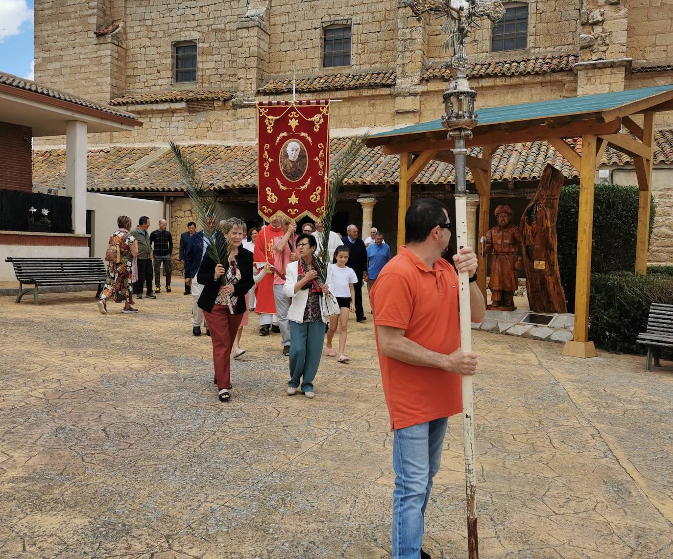 La procesión del beato Ponciano Nieto, en imágenes