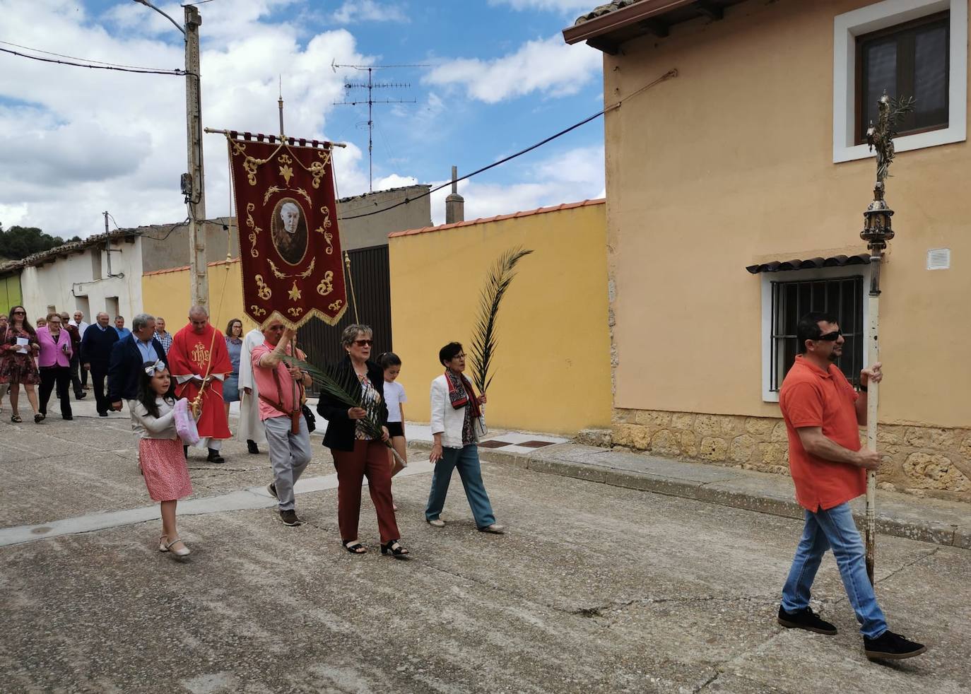 La procesión del beato Ponciano Nieto, en imágenes