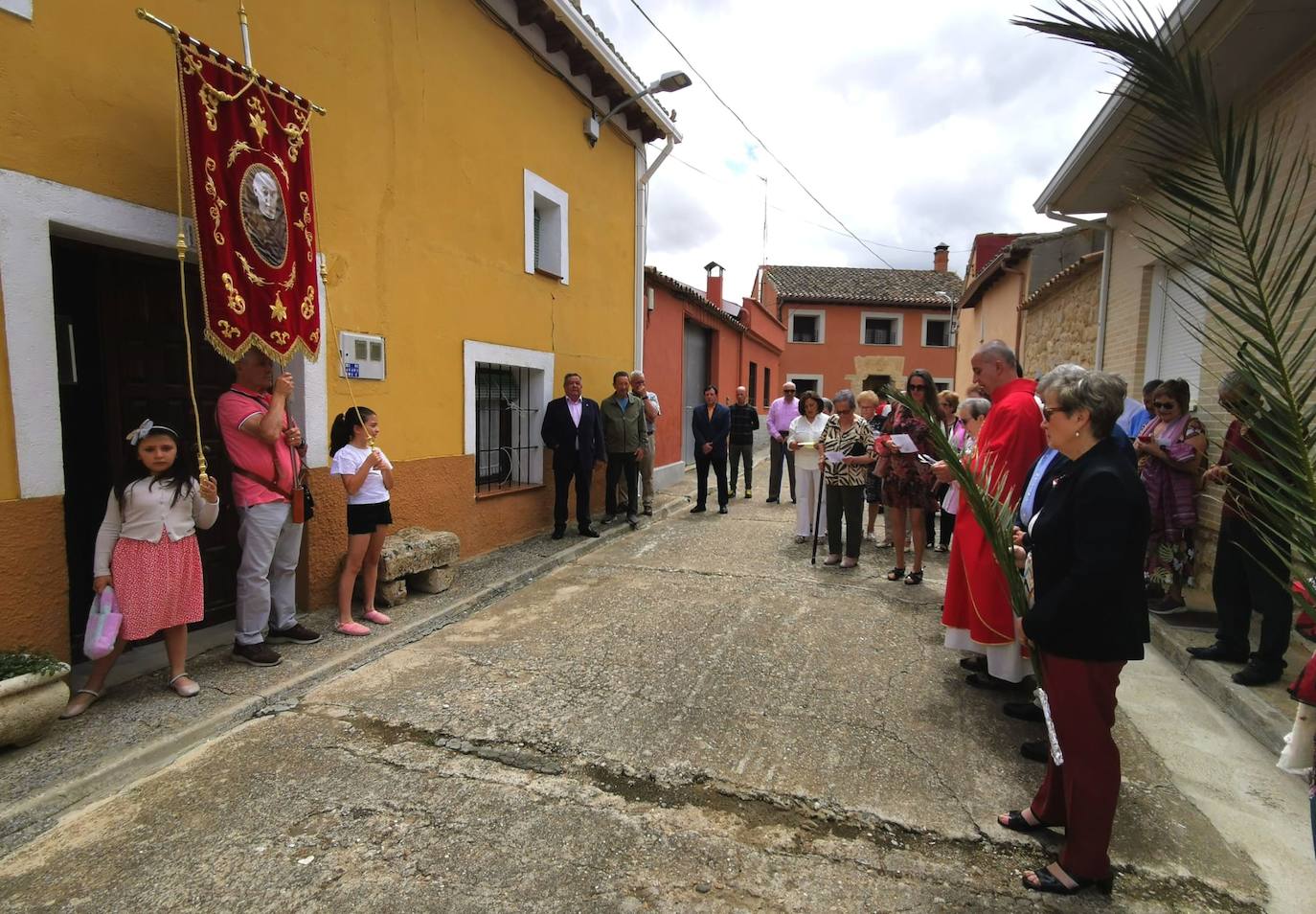 La procesión del beato Ponciano Nieto, en imágenes