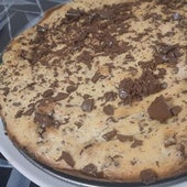 Tarta de galleta con chocolate