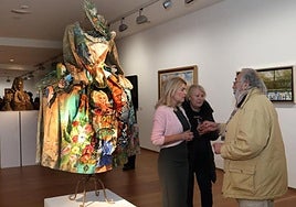 Piezas en una pasada exposición de Thieldón.