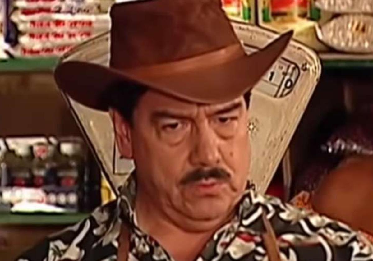 Sigifredo Vega en una imagen de uno de los capítulos de Pasión de Gavilanes.