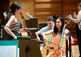 La Joven Orquesta Sinfónica de Castilla y León.