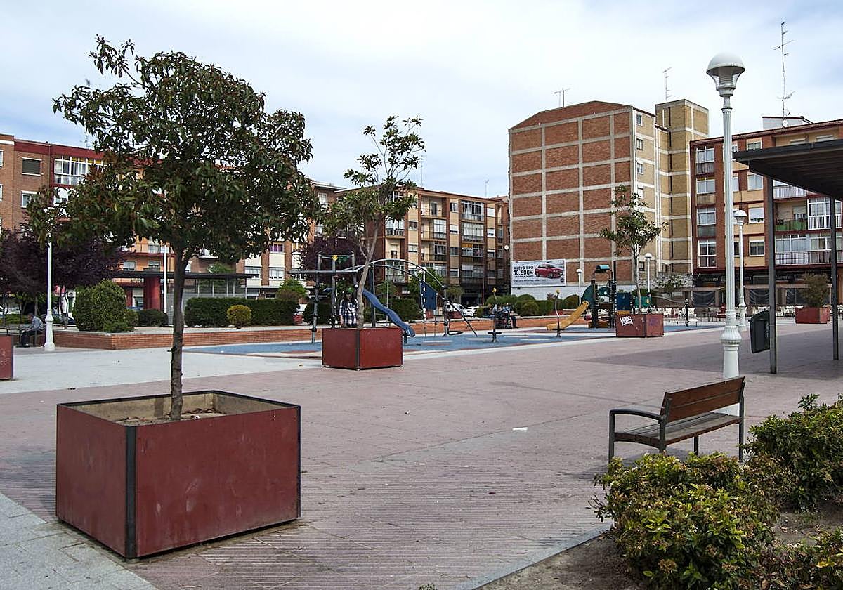Plaza Lola Herrera, donde ocurrieron los hechos.