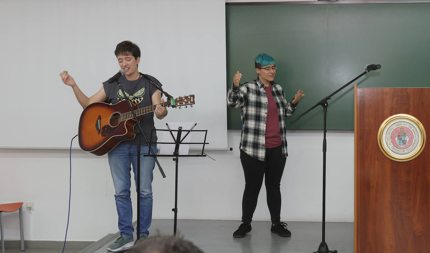 Homenaje a Enrique Delgado tras 47 años en el campus de Palencia