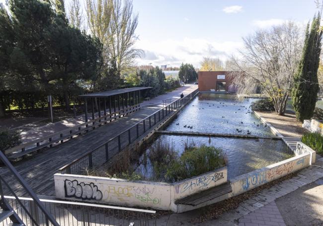 Parque Ribera de Castilla, Valladolid.