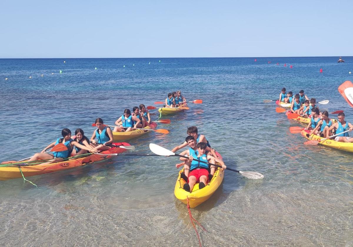 400 niños palentinos disfrutan de campamentos de la Diputación en Andalucía y Cantabria