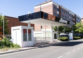 Gasolinera en el paseo de Zorrilla, a la altura de Vallsur.