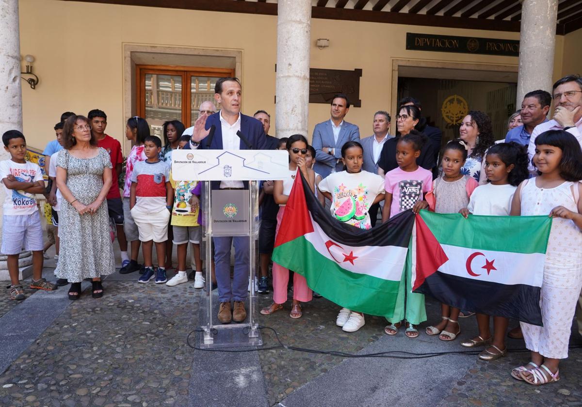 El presidente de la Diputación Provincial de Valladolid, Conrado Íscar.