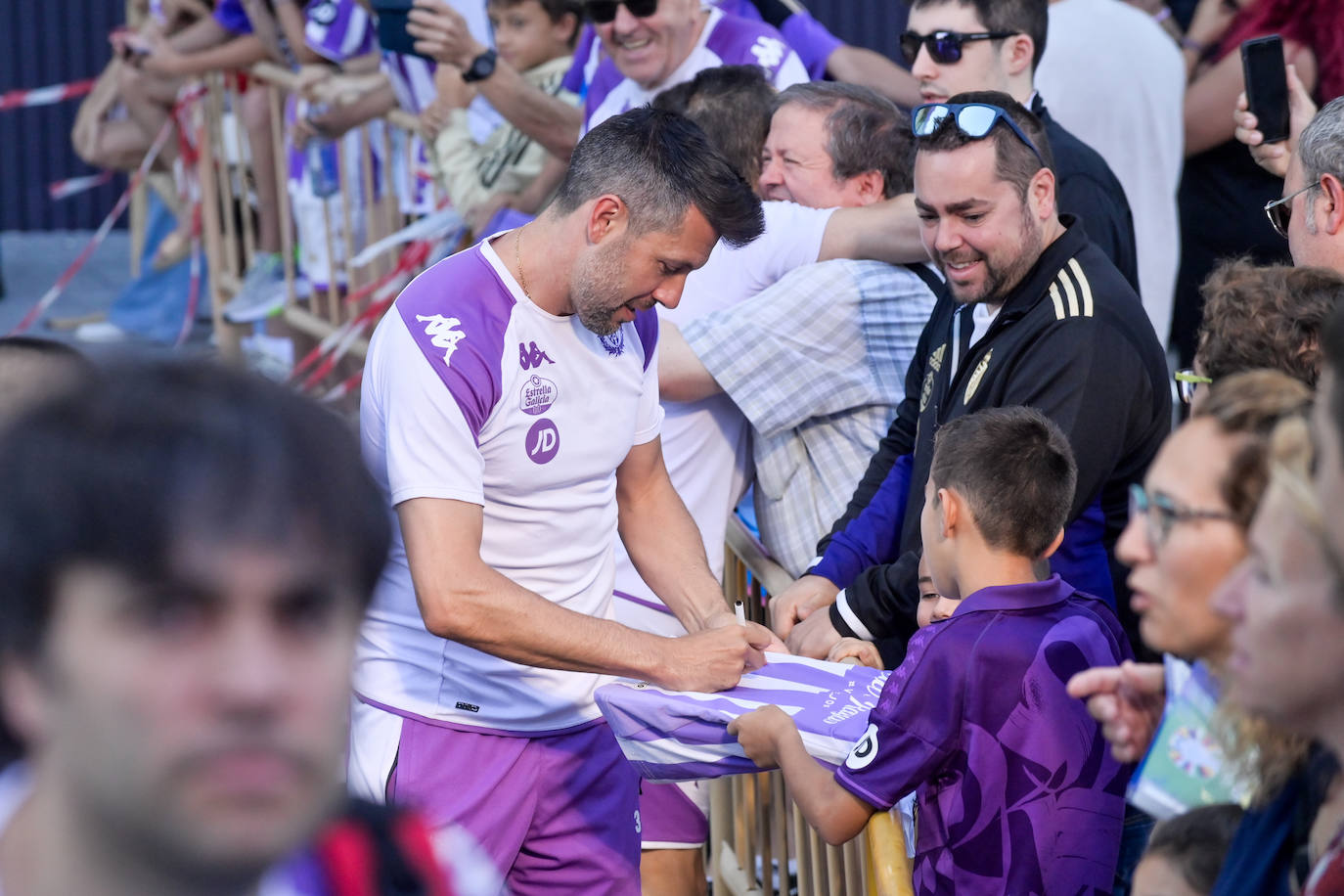 Las imágenes del primer entrenamiento del Real Valladolid