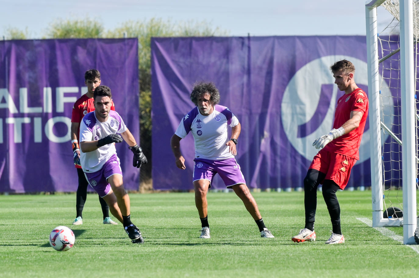 Las imágenes del primer entrenamiento del Real Valladolid