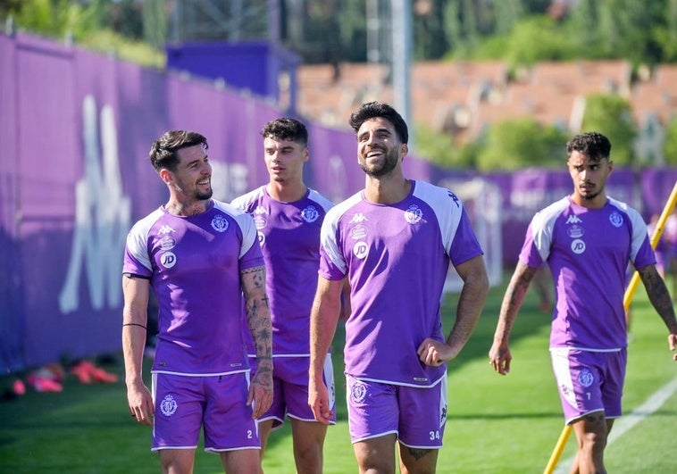 Las imágenes del primer entrenamiento del Real Valladolid