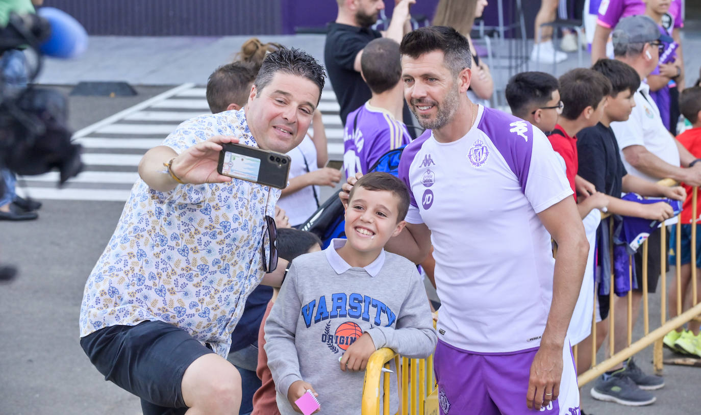 Las imágenes del primer entrenamiento del Real Valladolid