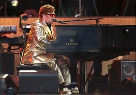 Elton John, en un concierto.