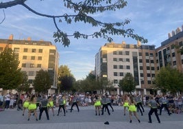 Celebración del programa 'Plazas de verano' en Villa de Prado.