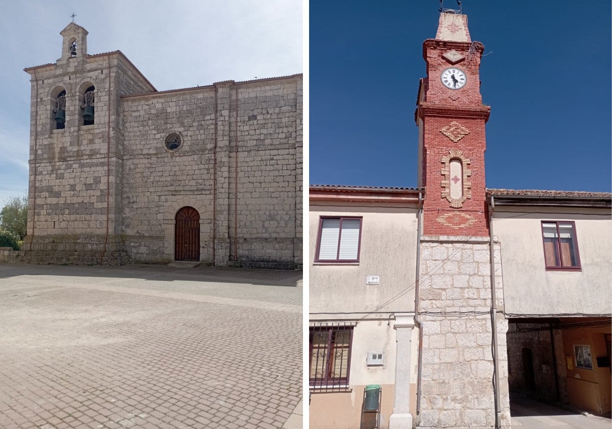 La Iglesia y la Torre del Reloj llaman la atención de los visitantes.