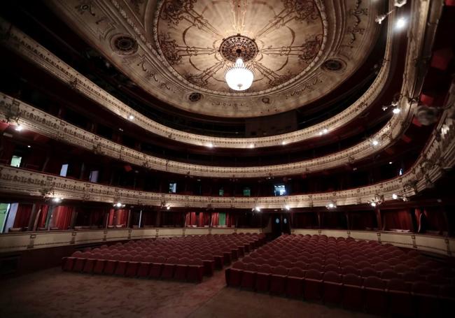 Patio de butacas del teatro.