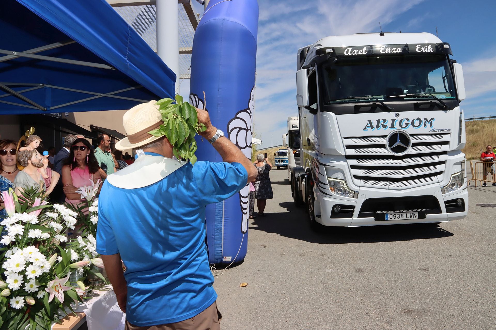 Fotografías de la fiesta del sector del transporte en Segovia