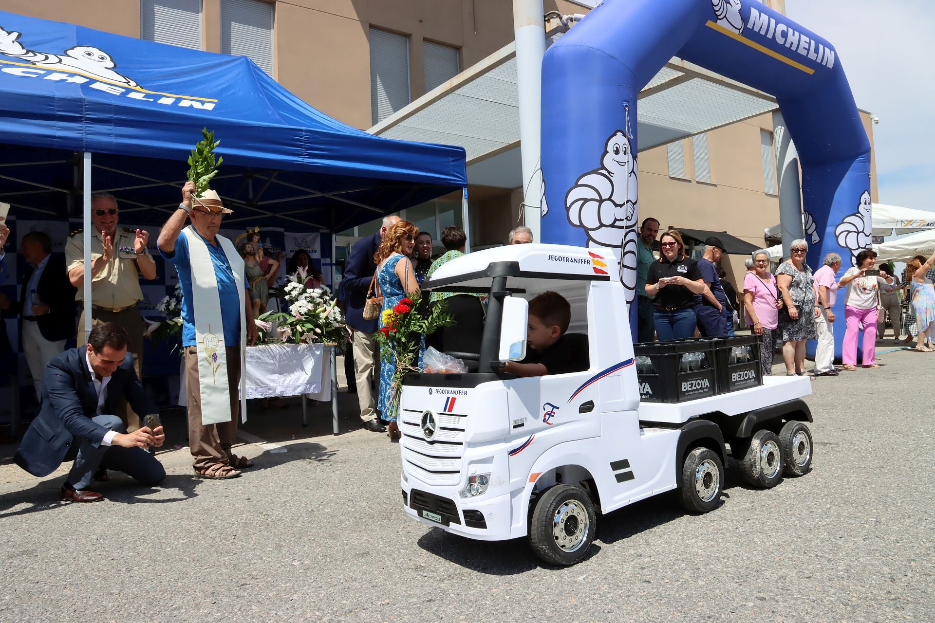 Fotografías de la fiesta del sector del transporte en Segovia